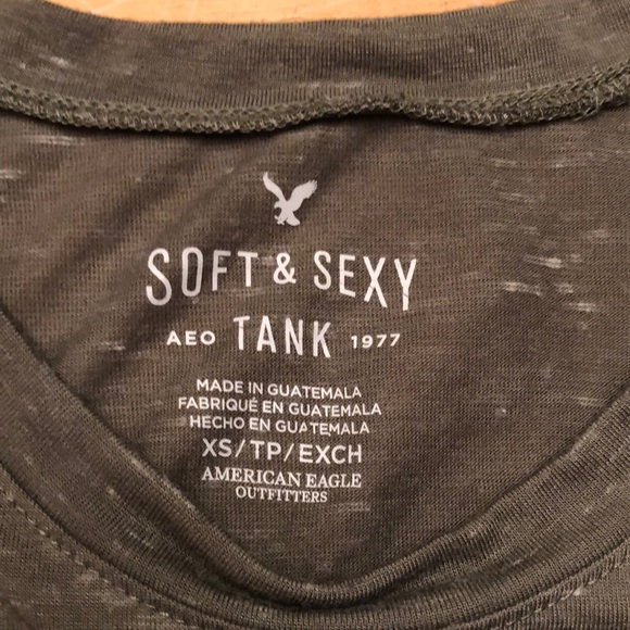 AMERICAN EAGLE “bad choice good story” tank.  XS - Picture 2 of 3